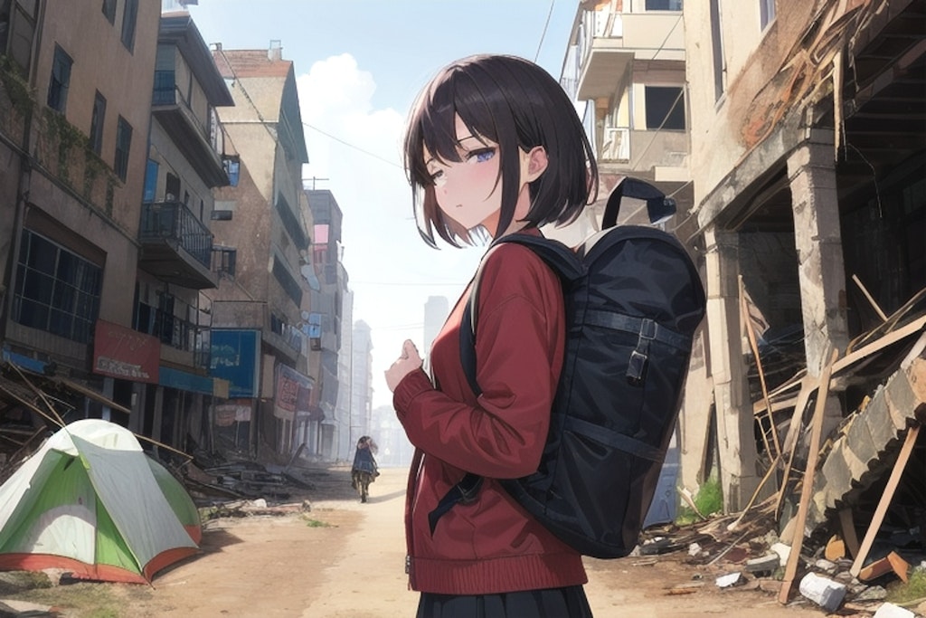 【再生成】終末世界に疲れた少女