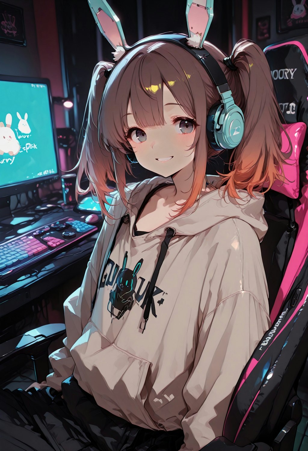 あたしのゲーミングルームへようこそ