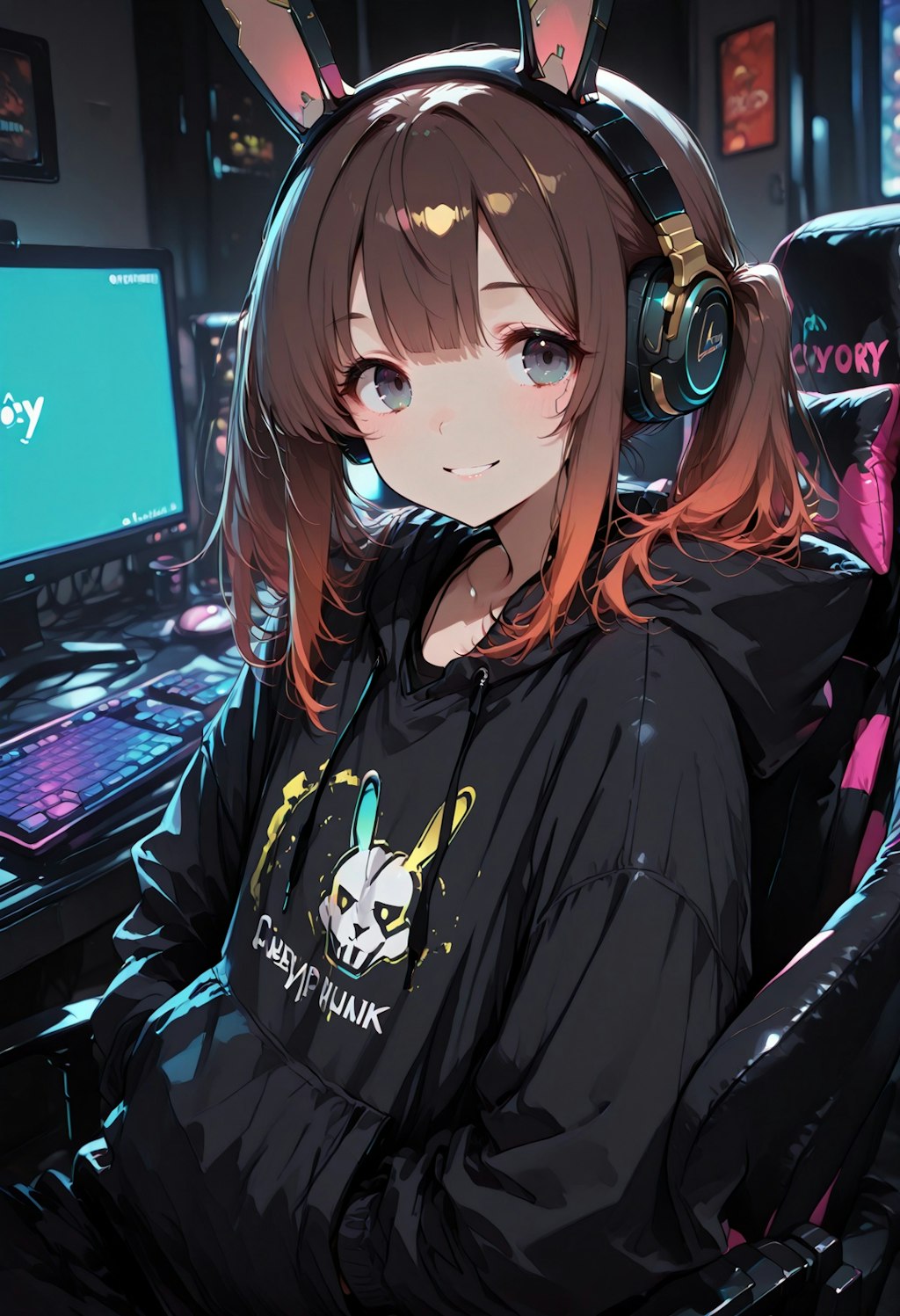 あたしのゲーミングルームへようこそ