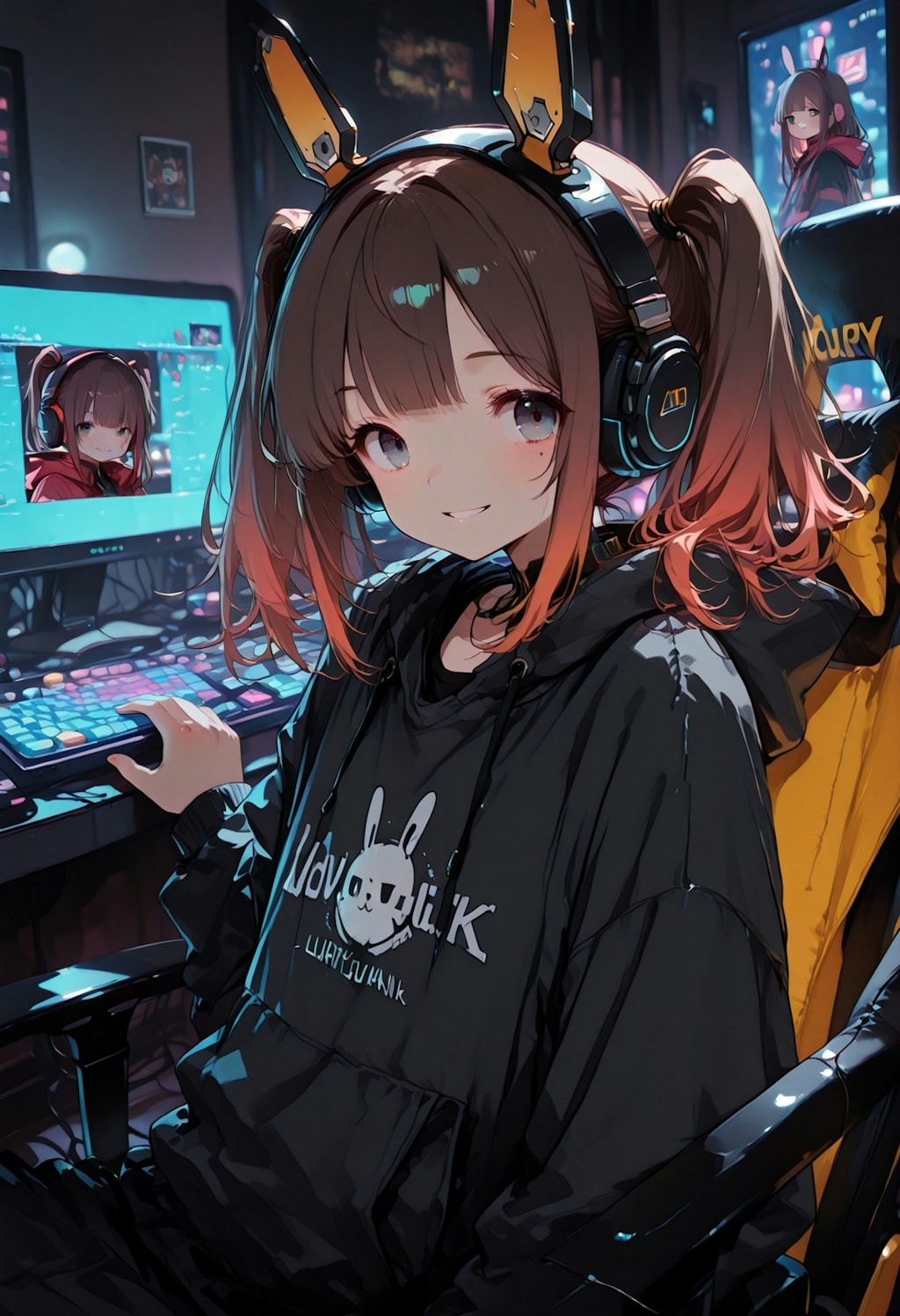 あたしのゲーミングルームへようこそ