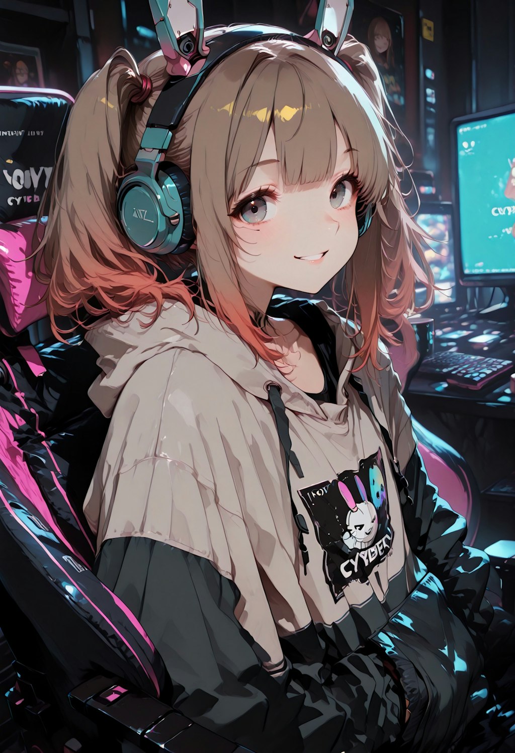 あたしのゲーミングルームへようこそ