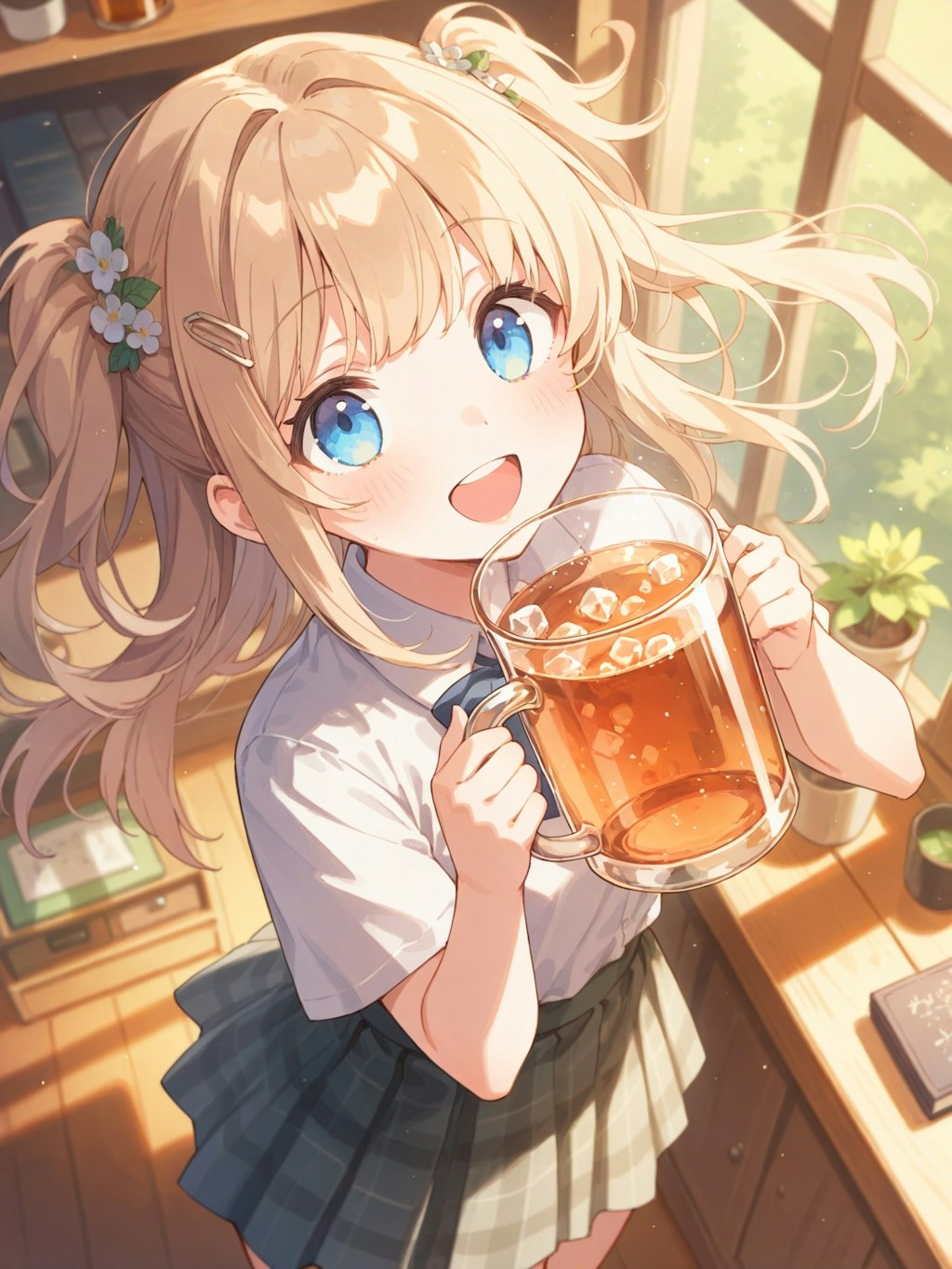 ビックジョッキ麦茶