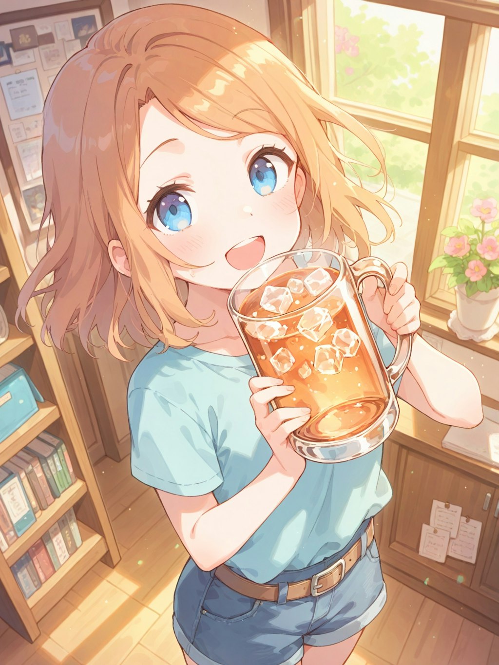 ビックジョッキ麦茶