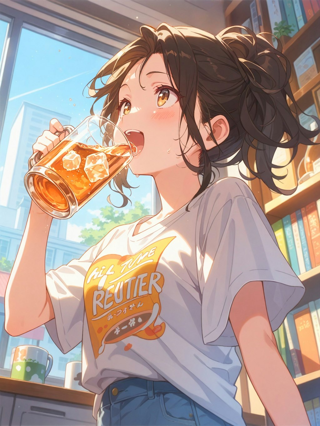 ビックジョッキ麦茶