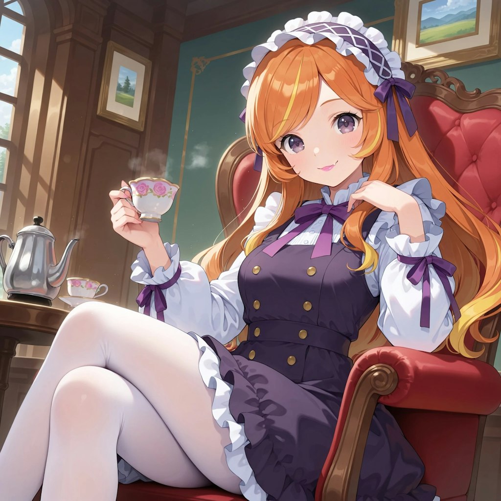 お茶の時間、お昼寝の時間