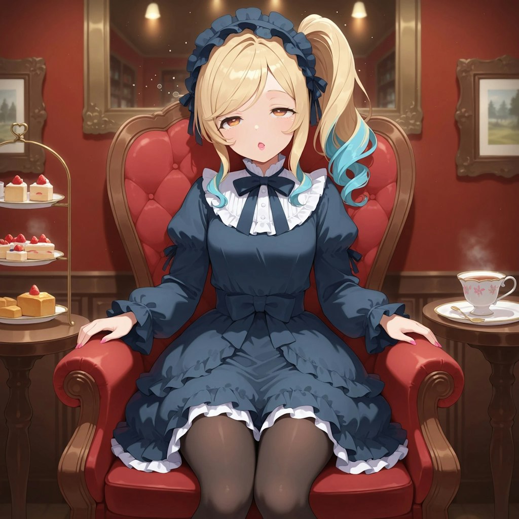 お茶の時間、お昼寝の時間