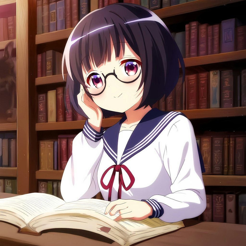 読書好きの大人しい娘が、実はかなりえっちな娘だった