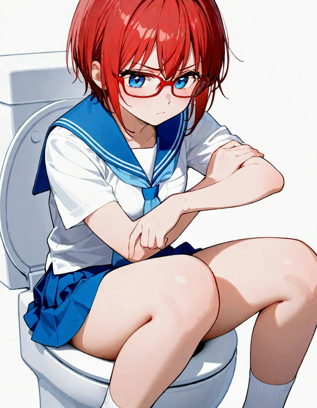 メガネ👓️はずした、うちのお姉やん🚽