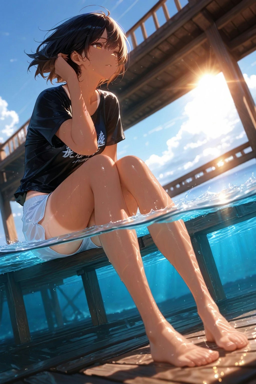 海開き