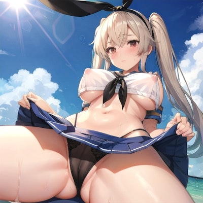 島風 コス エロ