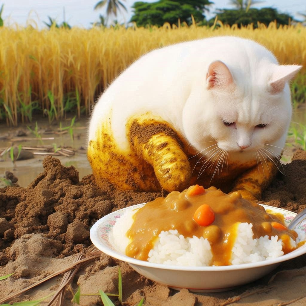 🐱土に大事なものを埋めるシリーズ