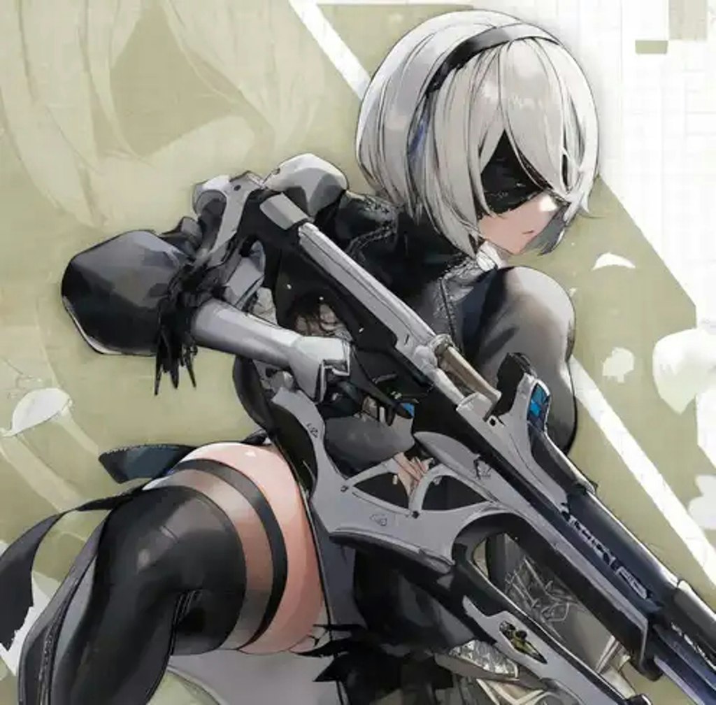 勝利の女神：NIKKE　2B