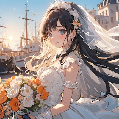 港の結婚式