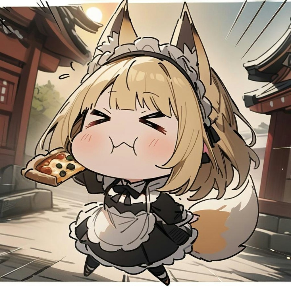 🦊⛩️リターン オブ おピッツァメイド稲荷神社⛩️🦊