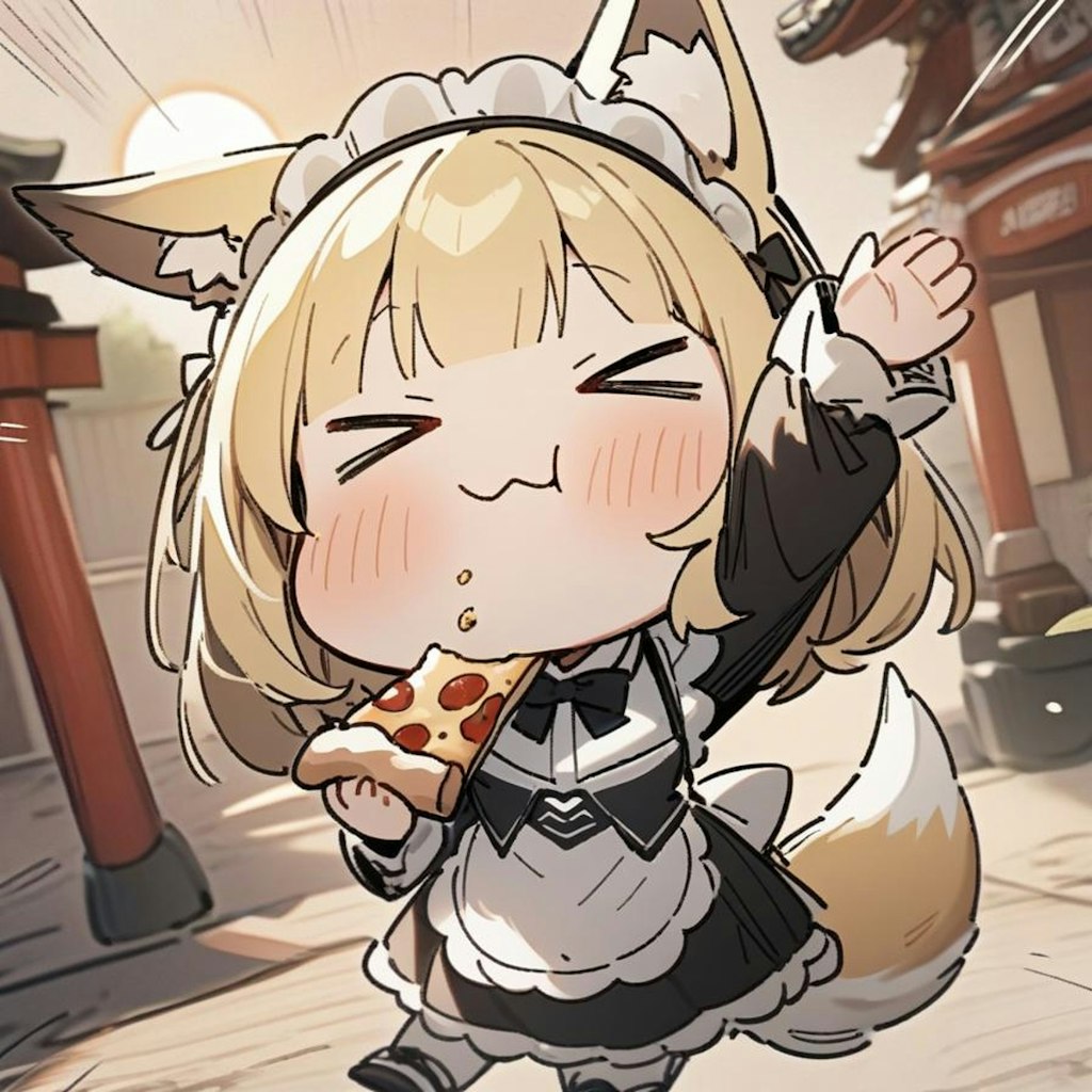 🦊⛩️リターン オブ おピッツァメイド稲荷神社⛩️🦊