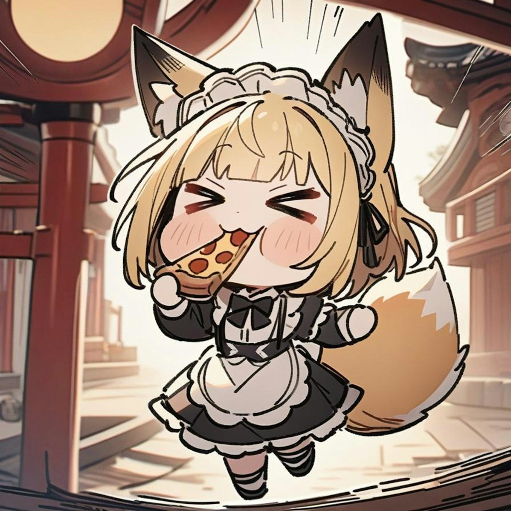 🦊⛩️リターン オブ おピッツァメイド稲荷神社⛩️🦊