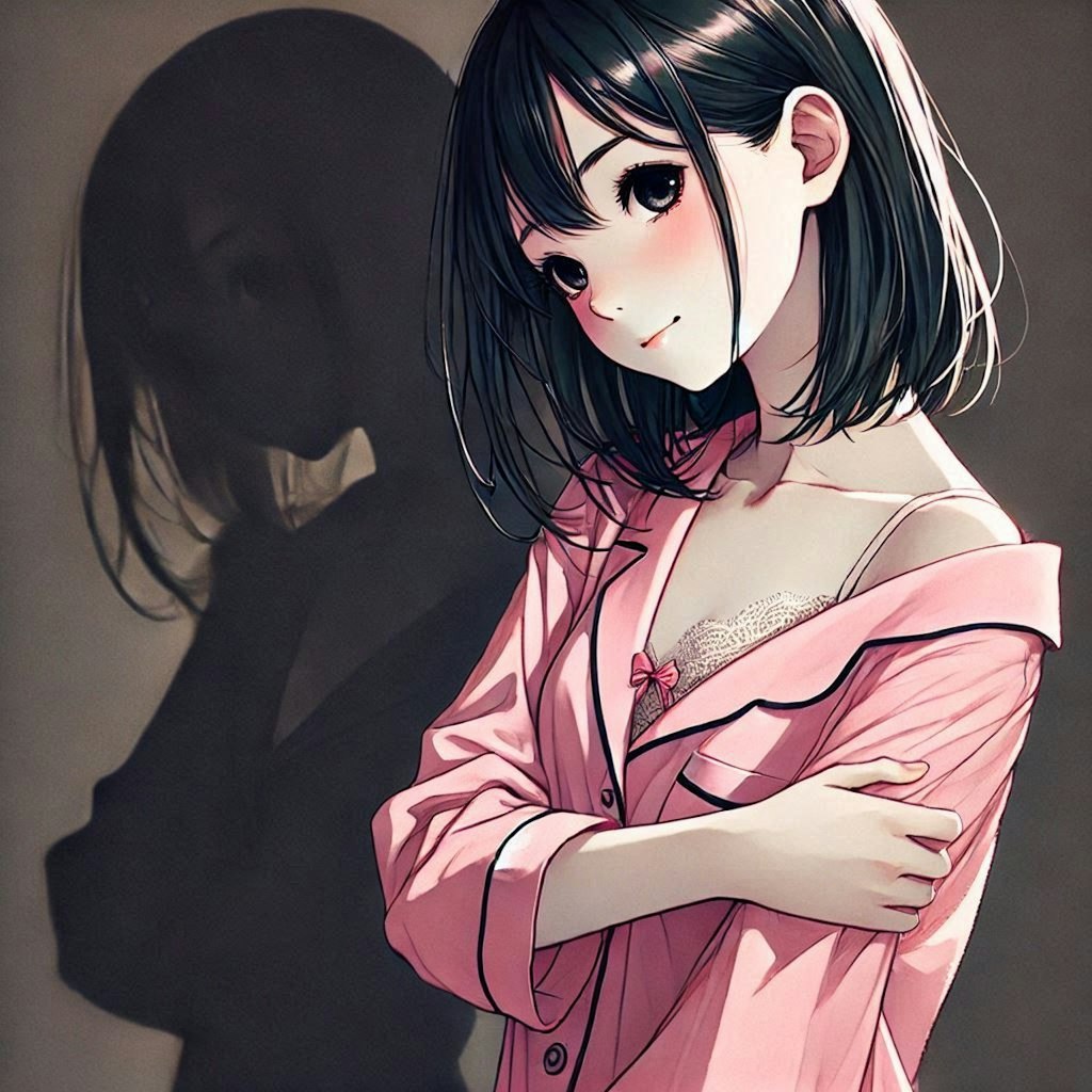 ピンクのパジャマ