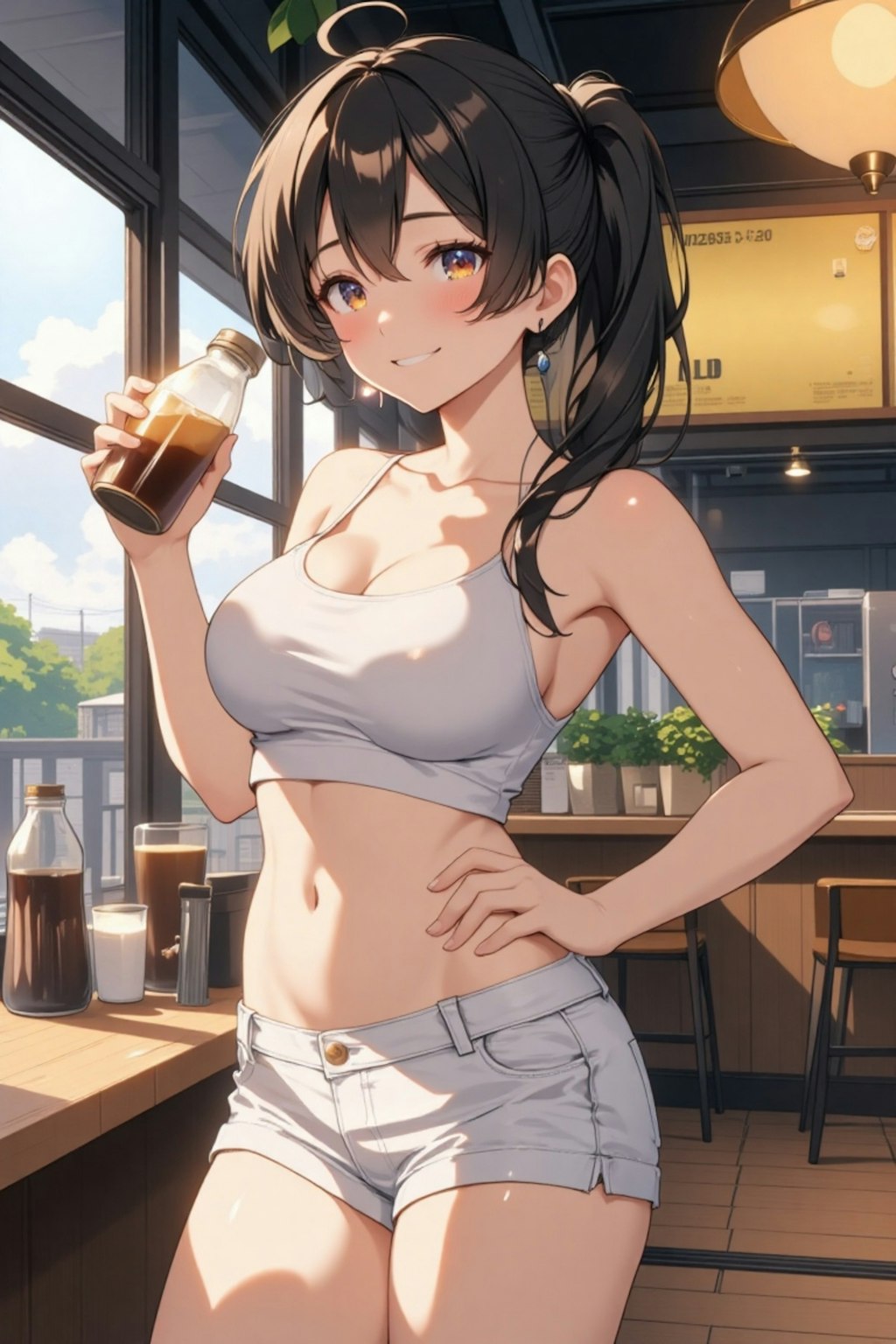 コーヒー牛乳チャレンジ