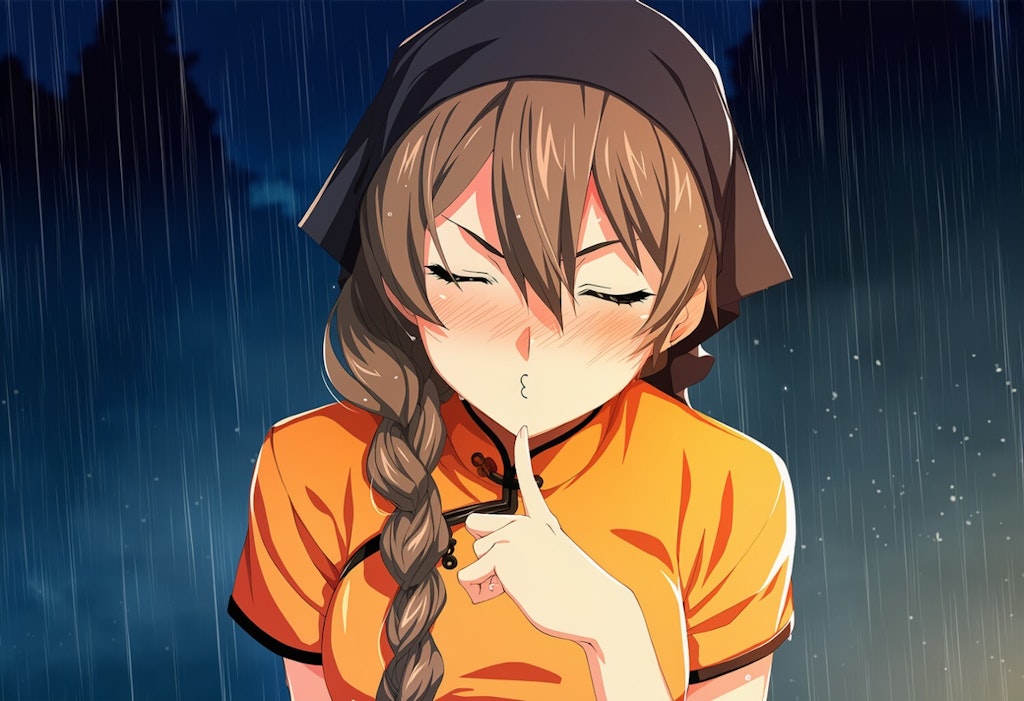 雨の日のキッス