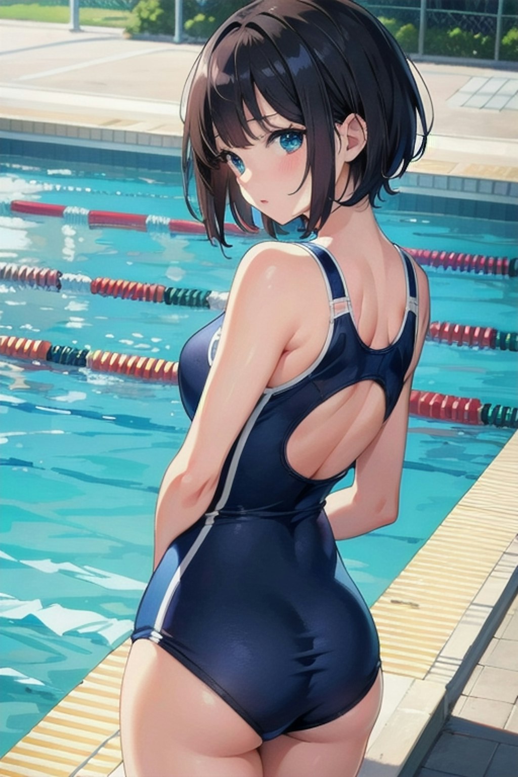 スク水の女の子