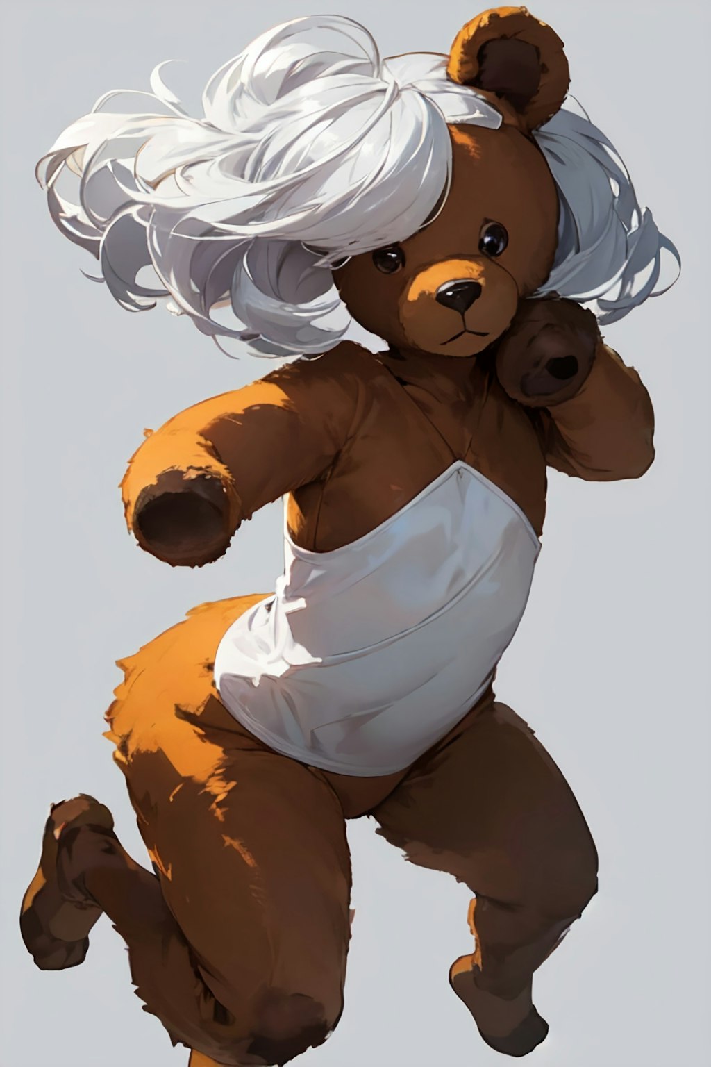 Silver-haired (teddy) bear
