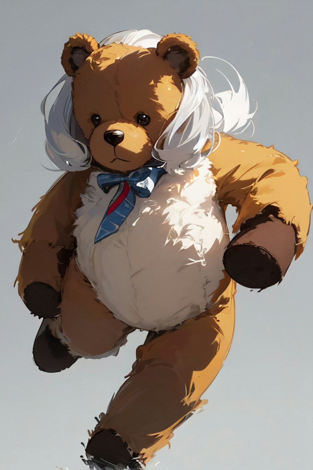Silver-haired (teddy) bear