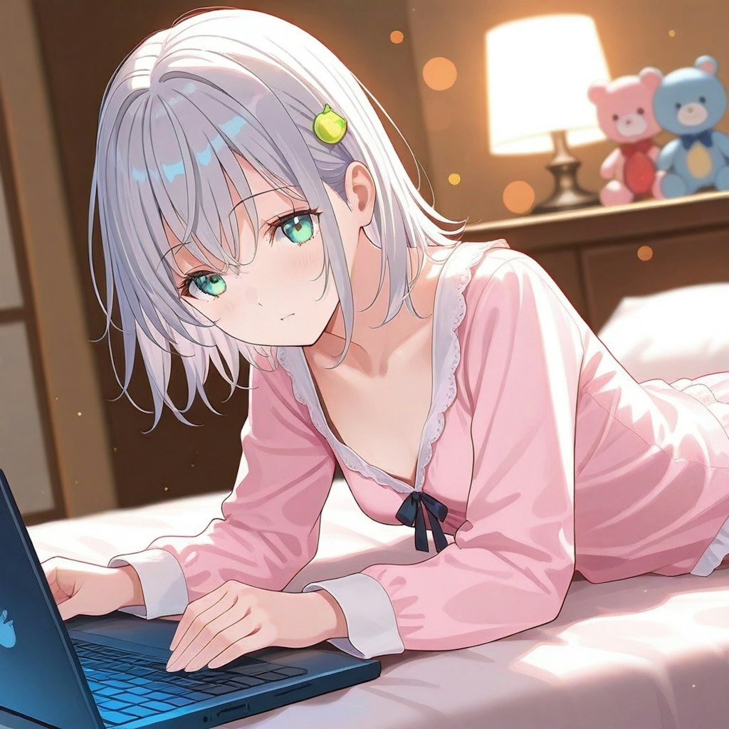 寝る前のちちぷいチェック