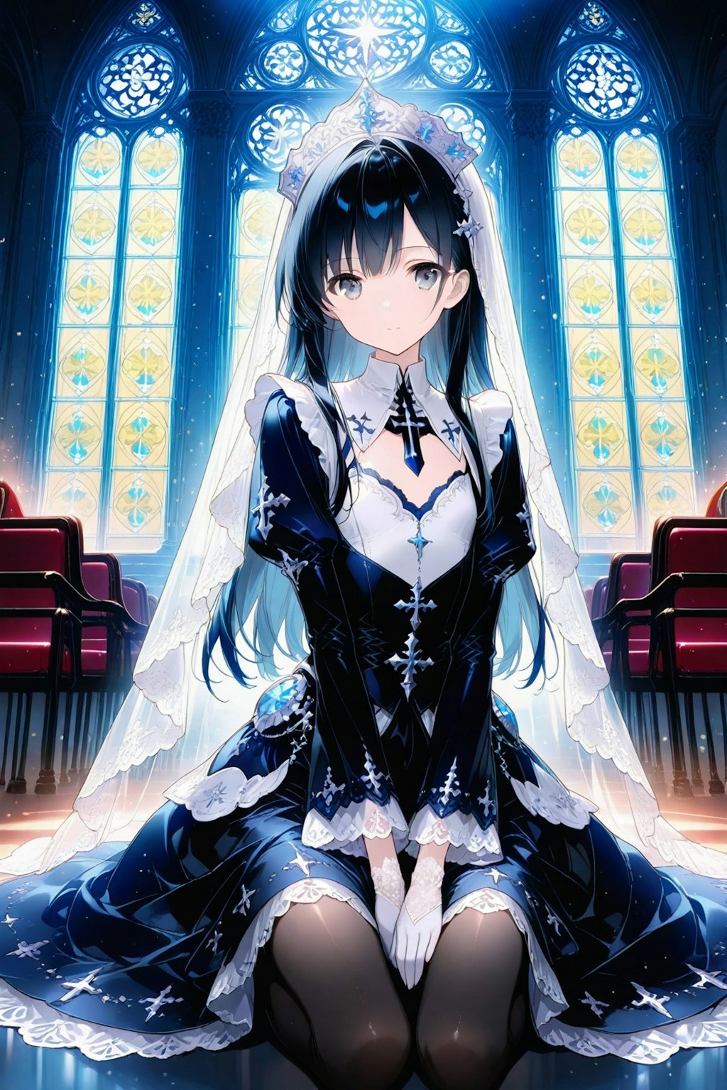 ぺったんこでも祈りは通じるんです。