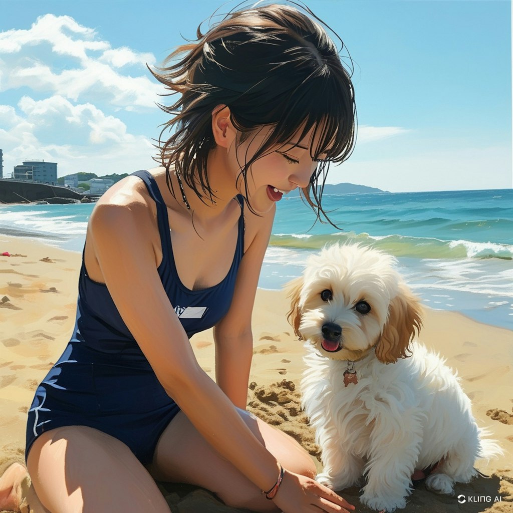 少女と仔犬の青春 ～夏休み～