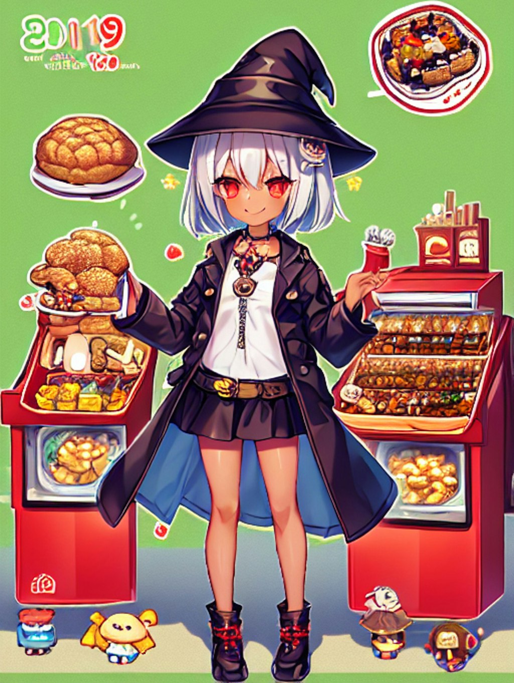 魔女のたこ焼き屋さん