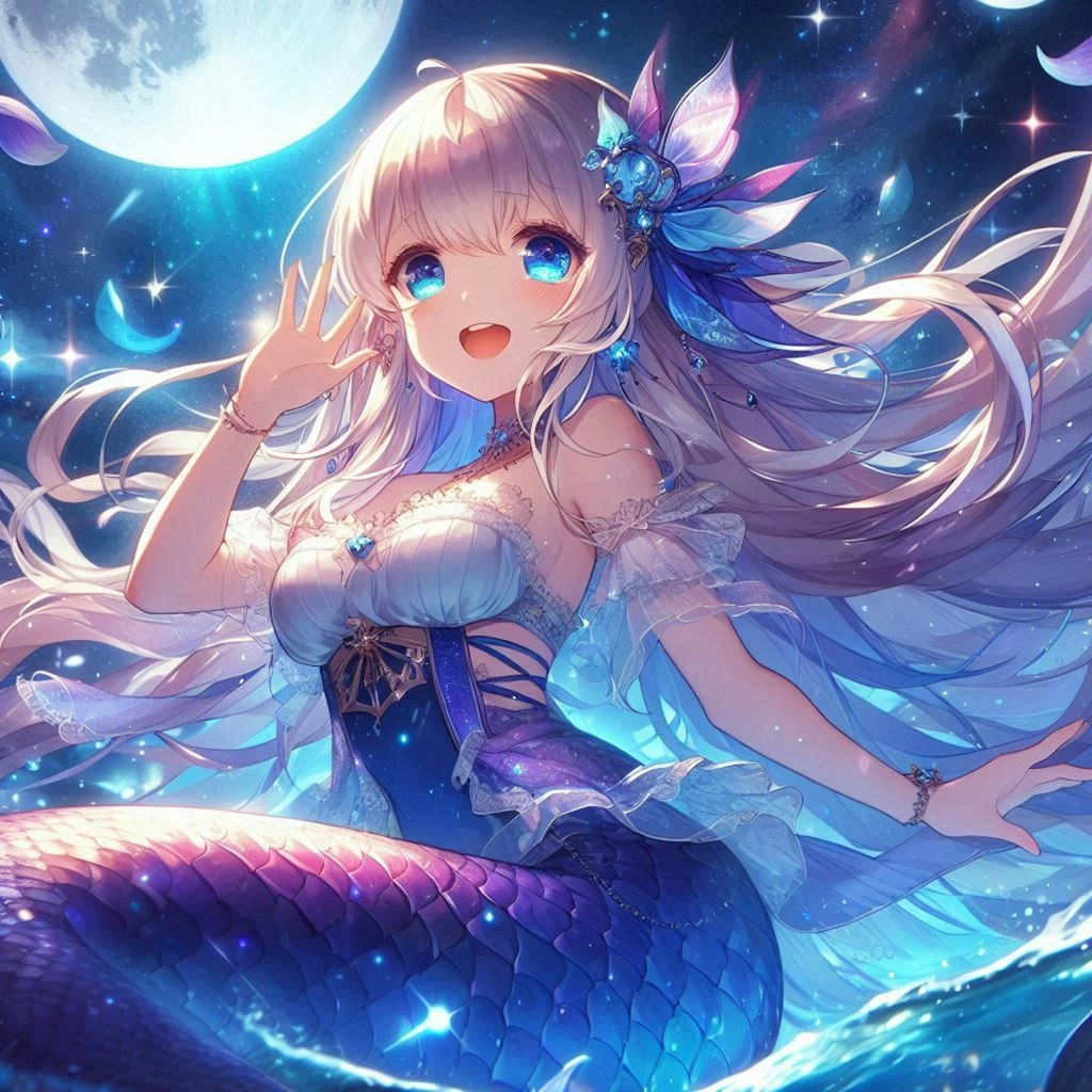 月夜の人魚姫