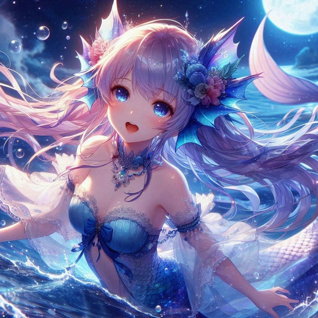 月夜の人魚姫