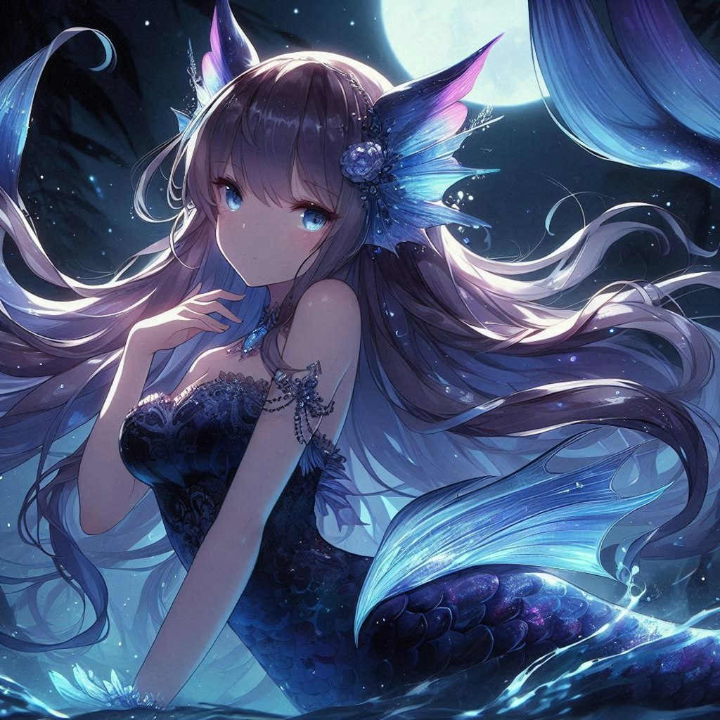 月夜の人魚姫