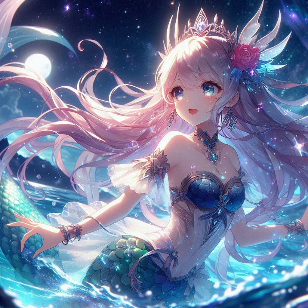 月夜の人魚姫