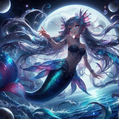 月夜の人魚姫