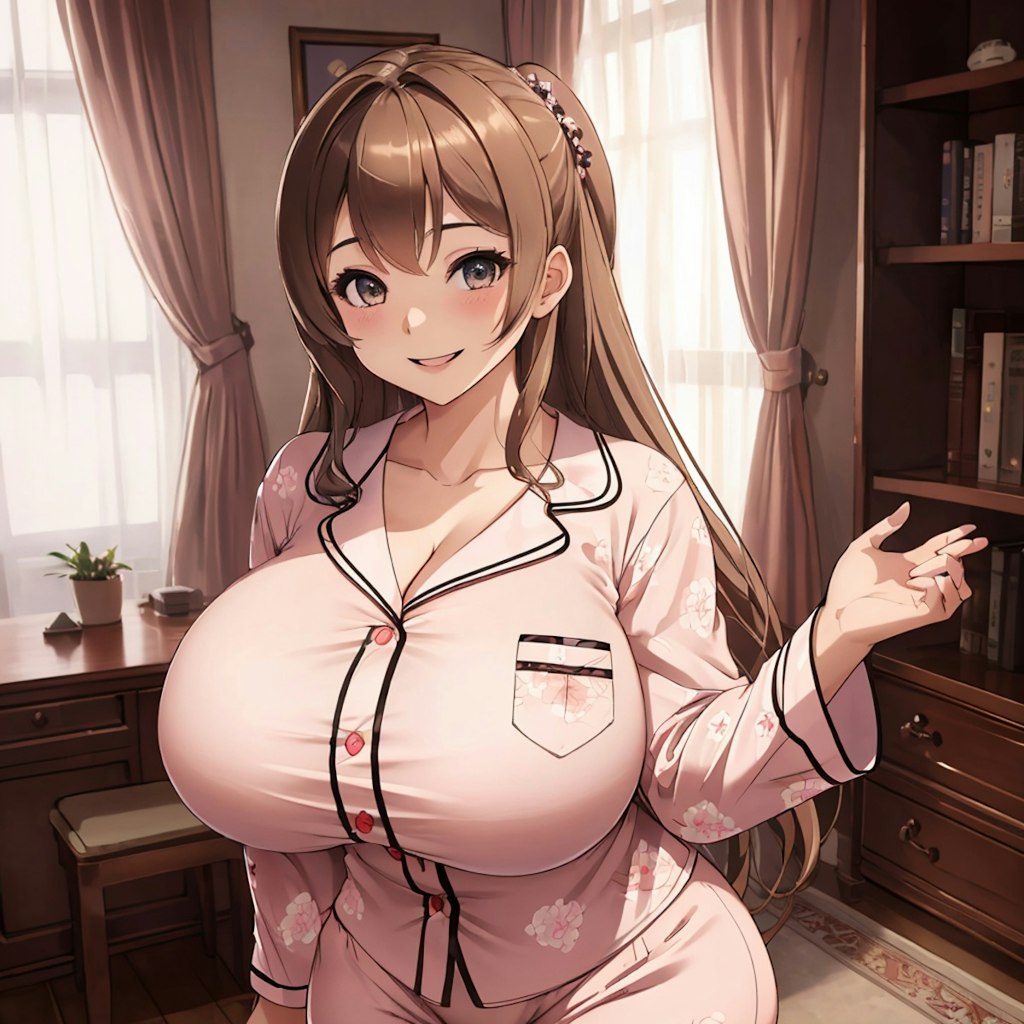 爆乳パジャマ