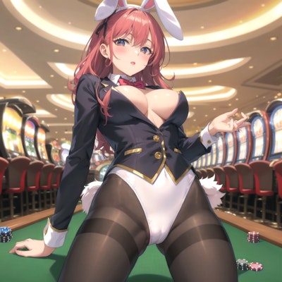 [12枚] Casino Tata8 Store No.6's bunny girls 昼の部（Casino Tata8の6-1）