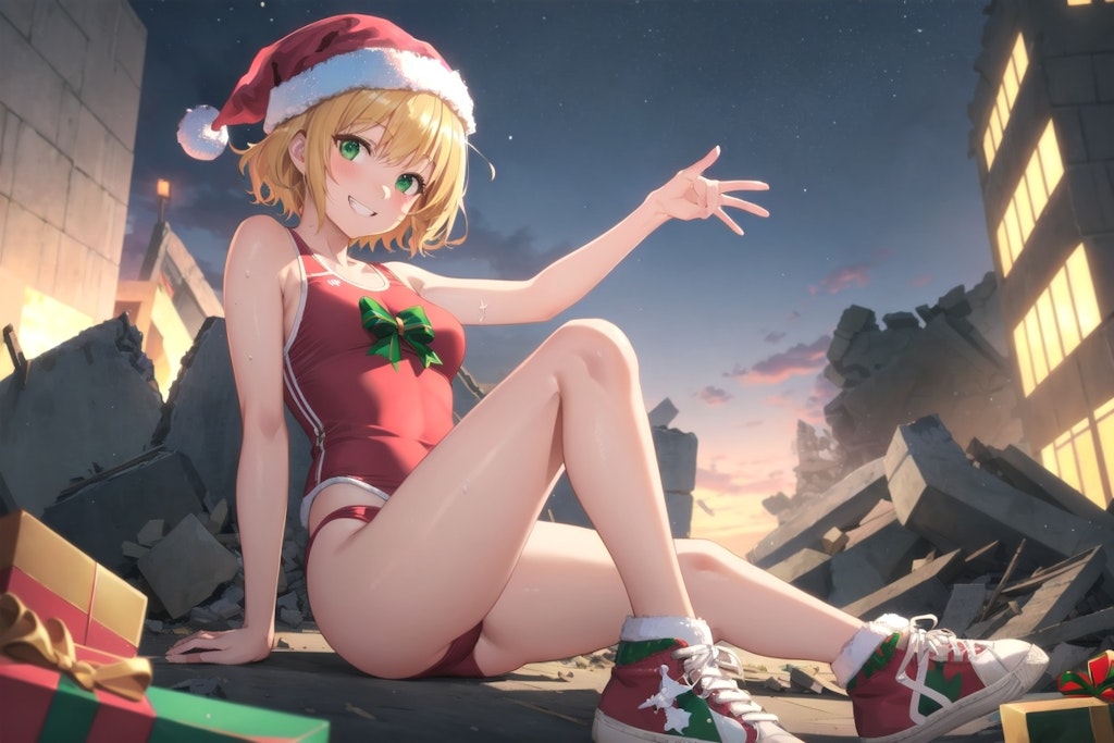 クリスマスふわ子