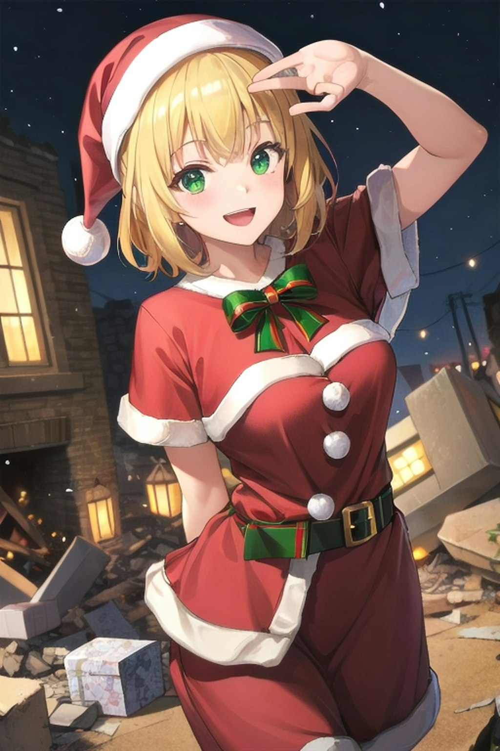 クリスマスふわ子