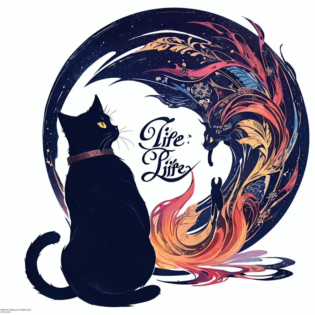 Cat & Ink calligraphy