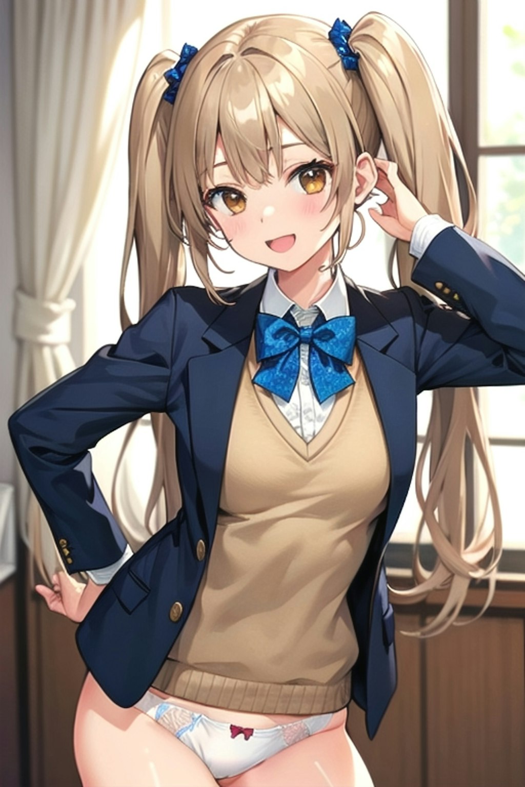 School twintails girl