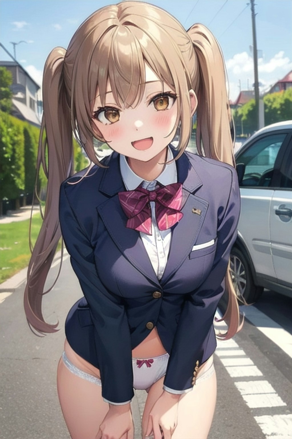 School twintails girl