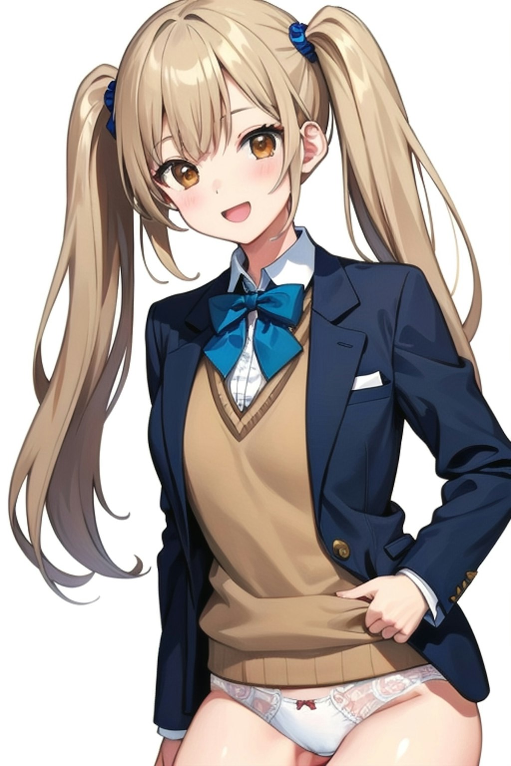 School twintails girl