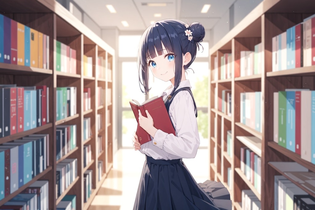 おだんごちゃん🍡✨と図書館でばったり👀✨