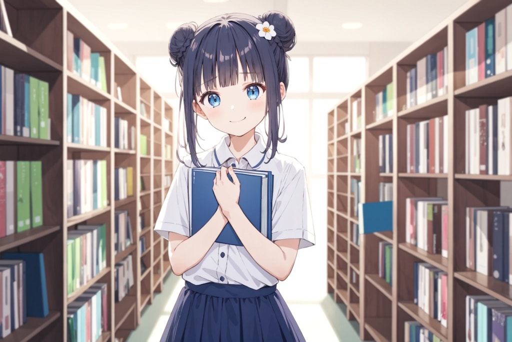 おだんごちゃん🍡✨と図書館でばったり👀✨