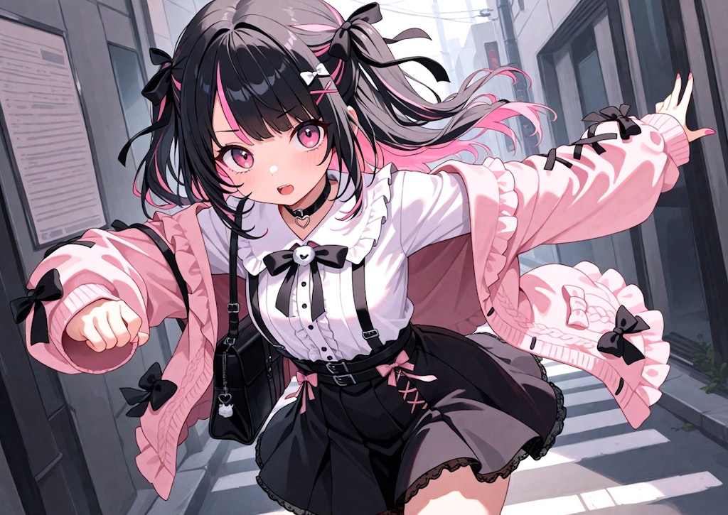 走る
