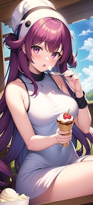 ソフトクリーム美味しいね