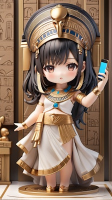 現代に降り立ったエジプトの女王