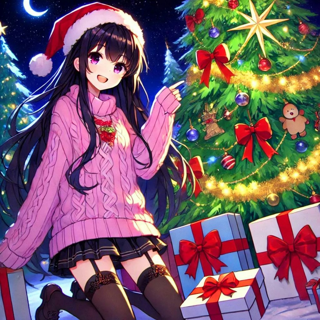 クリスマスプレゼントと、うちの子♥(9枚)