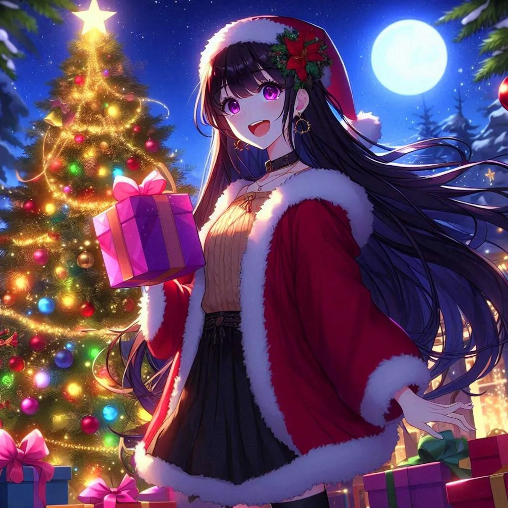 クリスマスプレゼントと、うちの子♥(9枚)